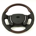 View Item Range Rover L322 Steering Wheel - Burr Walnut SPORT Grip heated